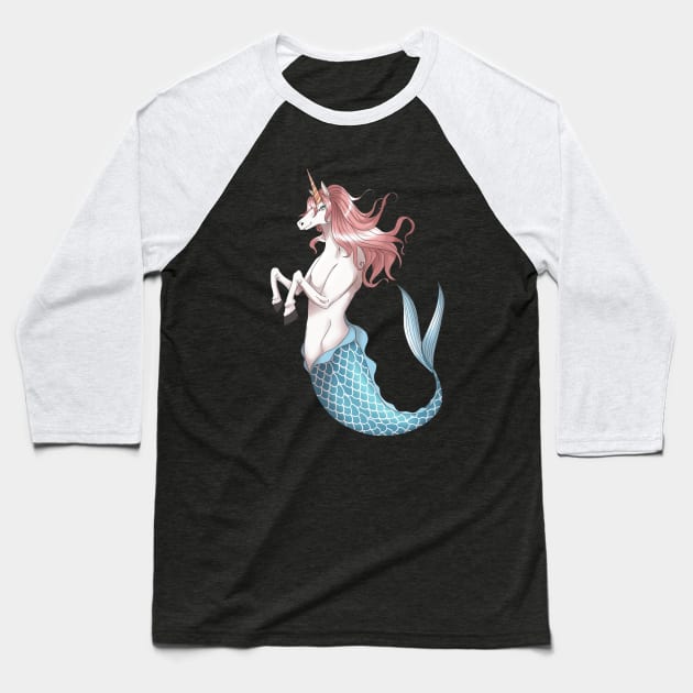 Mermicorn Baseball T-Shirt by My Tribe Apparel